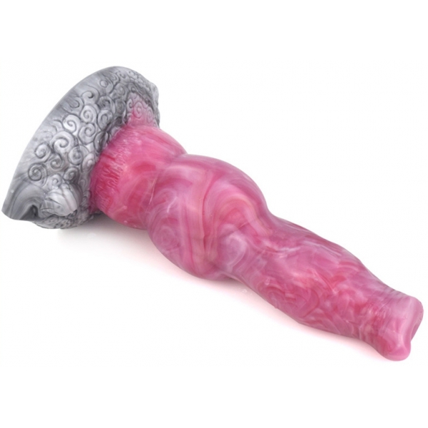 Vibrerend dildo monster Viby Wolf 18 x 5.7cm