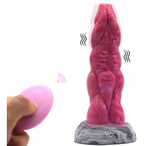 PINKALIEN Dildo vibrante monster Viby Carty 18 x 5,5 cm