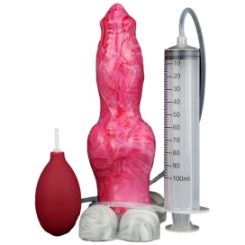 PINKALIEN Squirting Silicone Dildo - 09