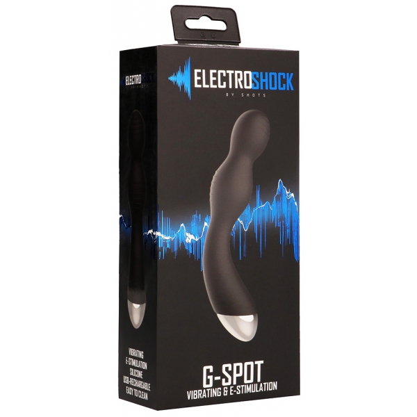 E-Stimulation G/P-Spot Vibrator - Black