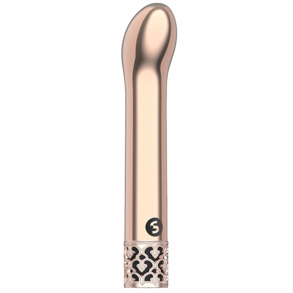 Mini Vibro Jewel Royal 12cm Pink gold