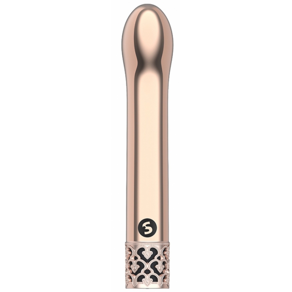 Mini Vibro Jewel Royal 12 cm Oro rosa