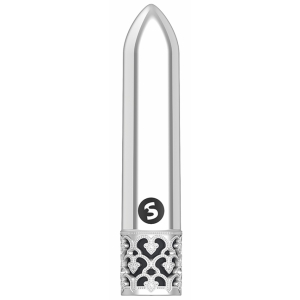 Royal Gems Mini Vibro Glitz 8.7cm Silver