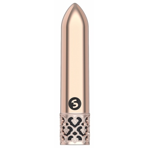 Royal Gems Mini Vibro Glitz 8,7 cm Oro rosa