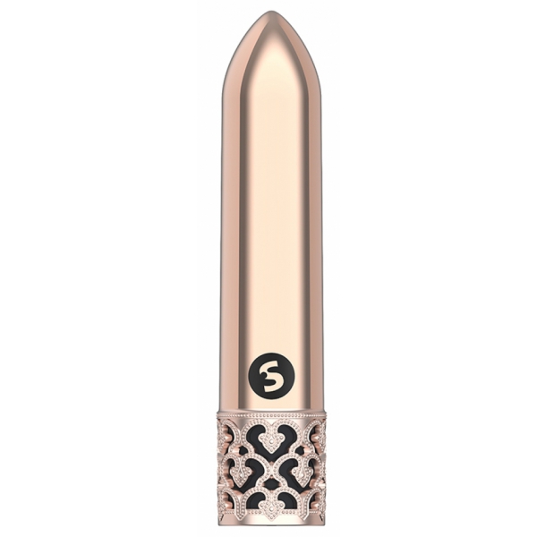 Mini Vibro Glitz 8,7cm Oro rosa