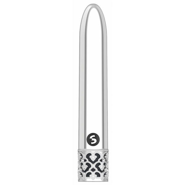 Mini Vibro Brillante 11cm Plata