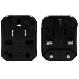 Universal US-European plug adapter