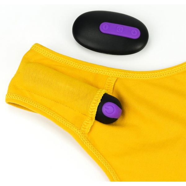 Thong with Vibe Panties