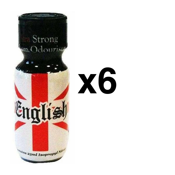 Popper INGLESE 25ml x6