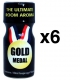  GOUD METAAL 10ml x6