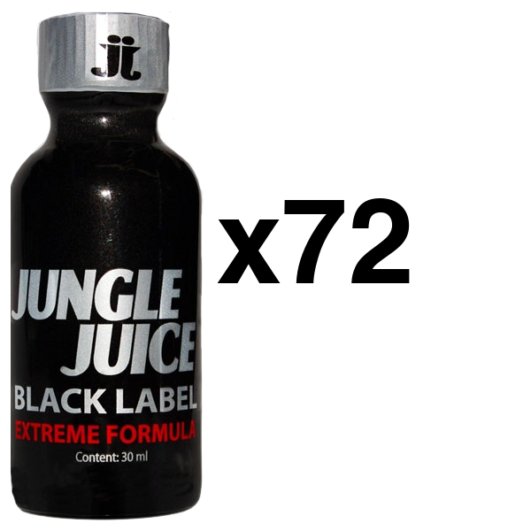 Jungle Sap Zwart Label 30ml x72