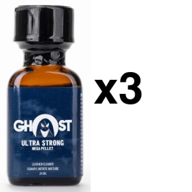 BGP Leather Cleaner GHOST Ultra Strong 25ml x3