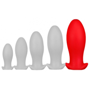 EggPlay Tampão de silicone Ovo de Saurus XXL 18,5 x 8,3 cm Vermelho