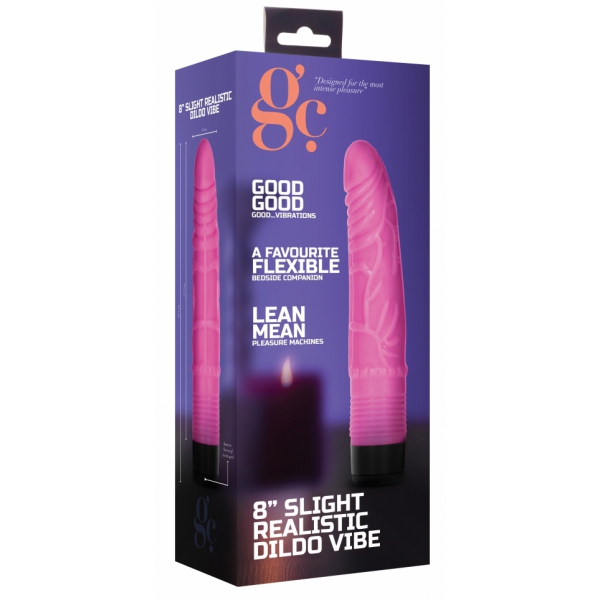 Dildo Vibe Ligeiro dildo vibratório 16 x 3,8cm Pink