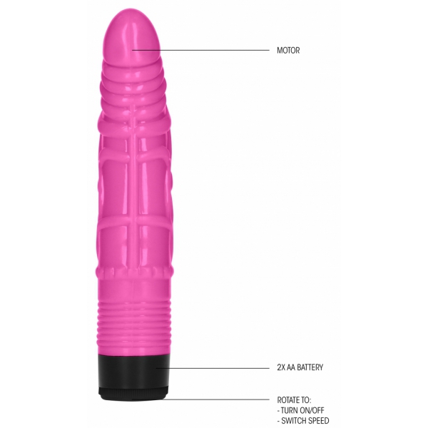 Consolador Vibe Slight vibrador 16 x 3,8cm Rosa