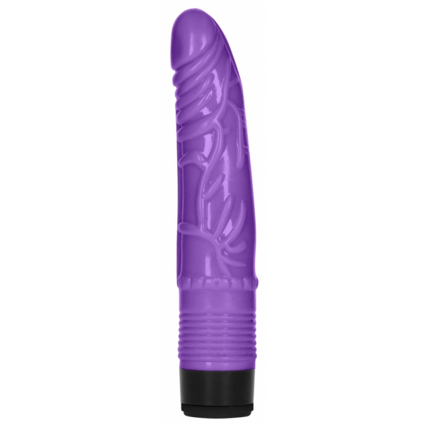 Vibrating Dildo Vibe Slight Dildo 16 x 3.8cm Purple