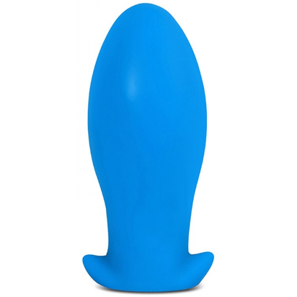 Dragon Egg Soft Silicone Butt Plug LIGHTBLUE M