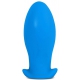 Plug silicone Saurus Egg XL 16.5 x 7.3cm Bleu