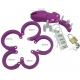 CB-6000 Silicone Male Chastity Cage PURPLE