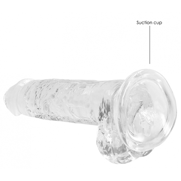 Dildo Crystal Clear 14 x 3.5cm Transparent