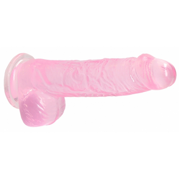 Dildo Transparente 12 x 3cm Rosa