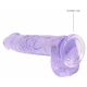 Dildo Crystal Clear 12 x 3cm Violett