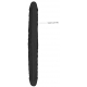 Realrock Dildo doppio 36 x 4,4 cm nero