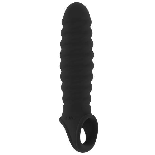 Guaina per pene Ribby n. 32 - 11 x 3 cm nero