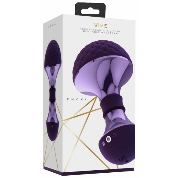 Enoki Vive Clitoris Stimulator 12.5cm Paars