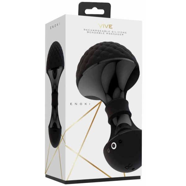 Enoki Vive Clitoral Stimulator 12.5cm Preto