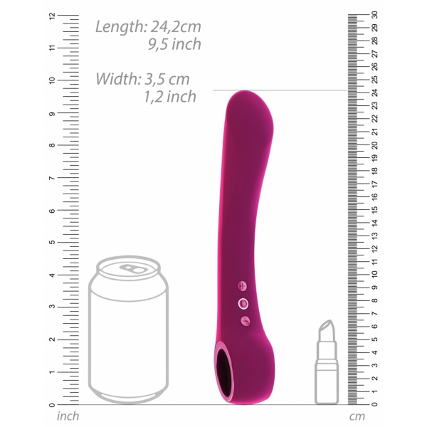 Ombra Vive Vibrerende Stimulator 12 x 3.5cm Roze