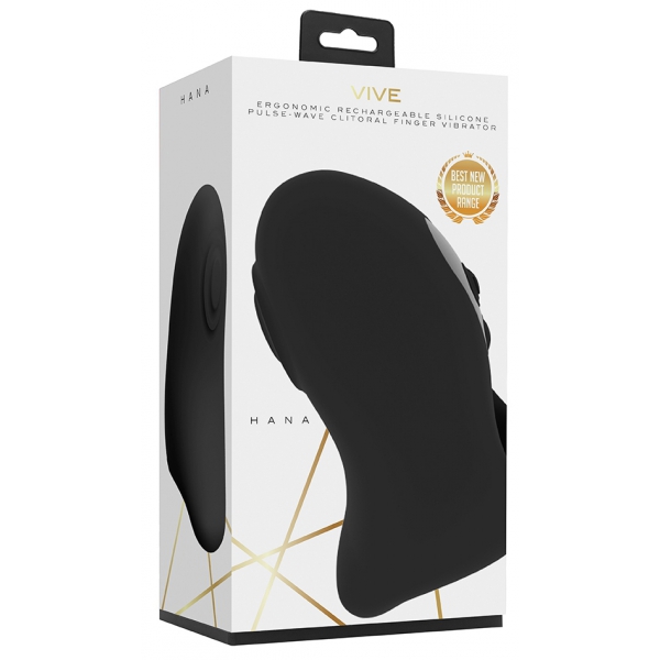 Hana Clitoris Stimulator Zwart