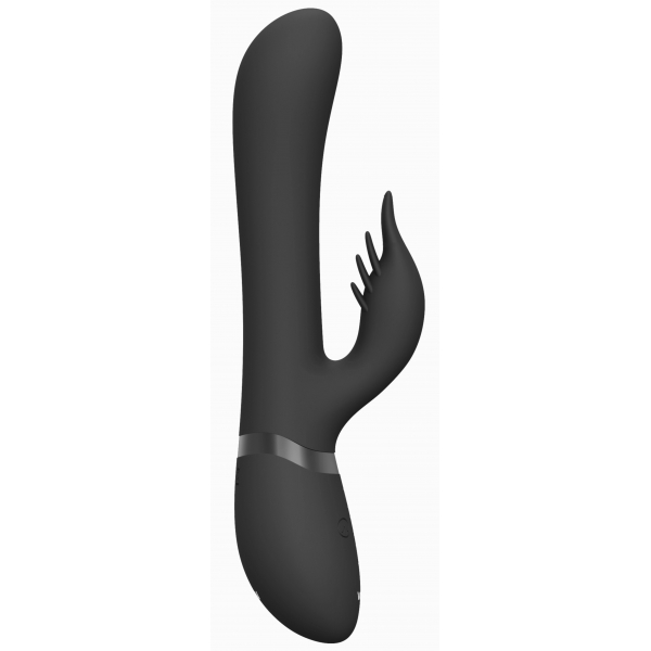 Vibro Rabbit Chou 23 x 3,5 cm nero