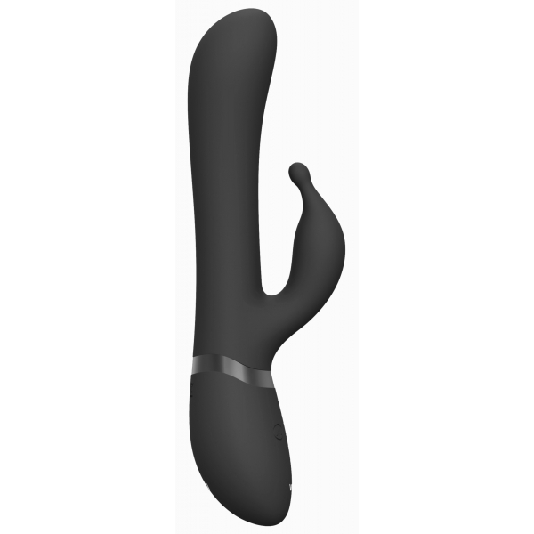 Vibro Rabbit Chou 23 x 3,5 cm nero