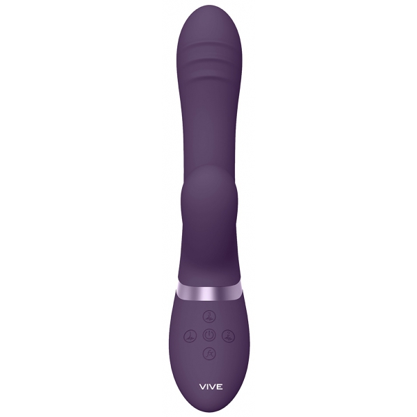 Vibro Rabbit Tani 22 x 3,5cm Morado