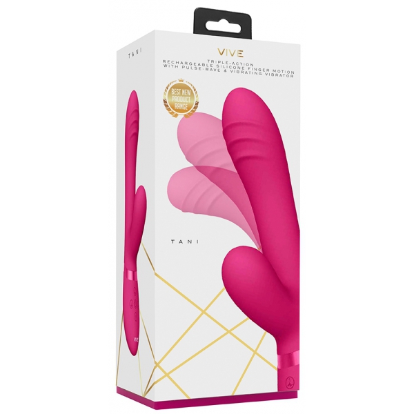 Vibro Rabbit Tani 22 x 3,5 cm rosa