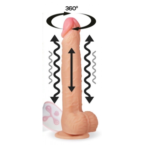 CENTAURO Cesur Centauro rotating dildo 18 x 4cm