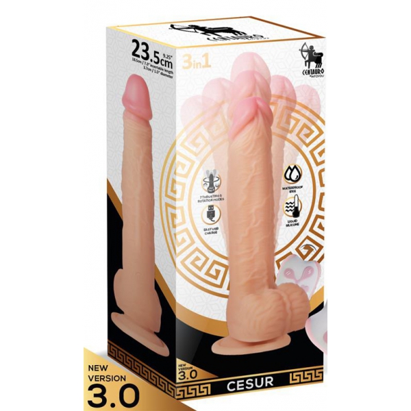 Cesur Centauro Drehdildo 18 x 4cm