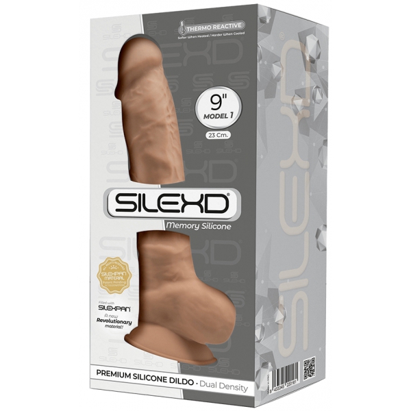 Dildo Silexd Model 1 - 9" - 18 x 4.6cm Latino