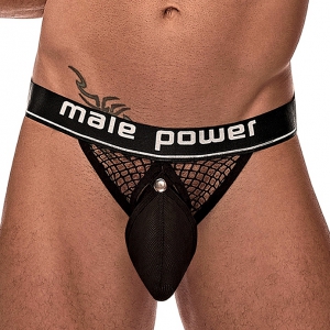 male power Jockstrap COCK PIT Schwarz