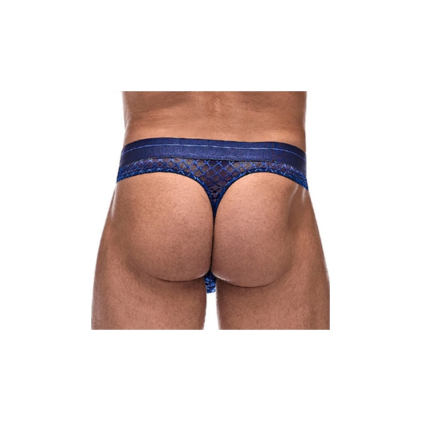 Tanga DIAMOND MESH Azul