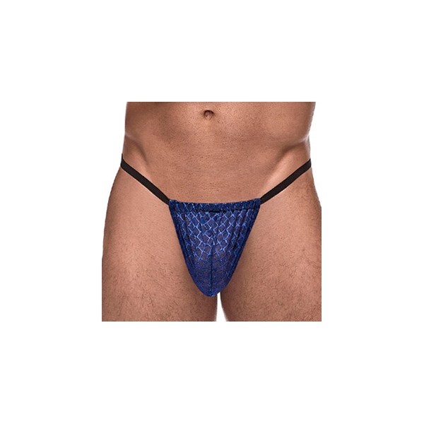 Tanga DIAMOND MESH Azul