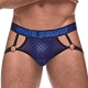 Jockstrap DIAMOND MESH Blau