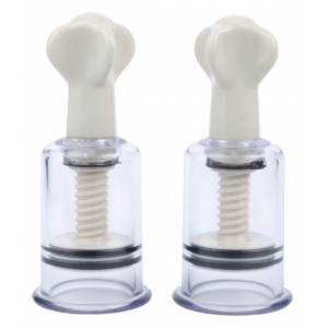 FUKR Twist Nipple Suckers(Pair) L