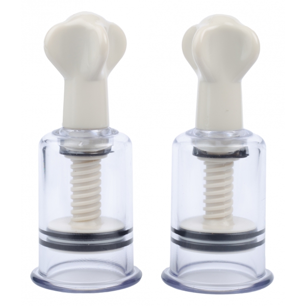 Twist Nipple Suckers(Pair) L