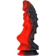 Dildo Dragon Zomay 18 x 6 cm nero-rosso