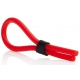 Cockring Stud Lasso Red
