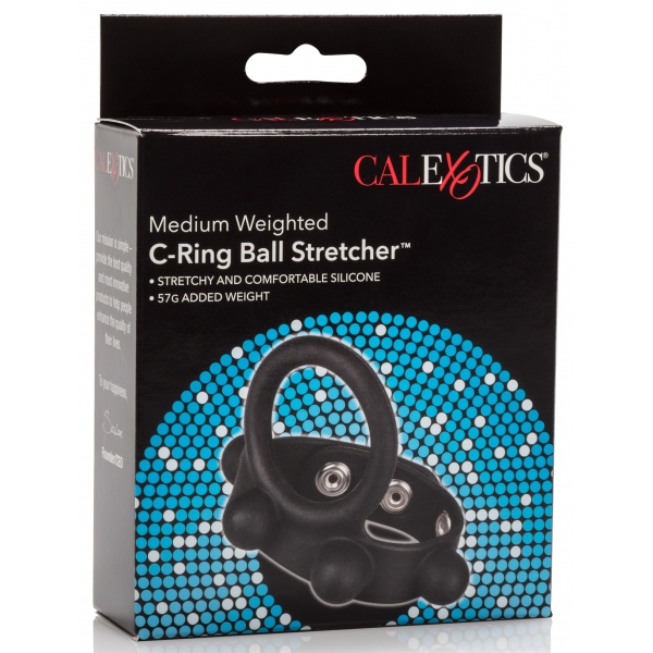 C-Ring Ball Stretcher Medium Black