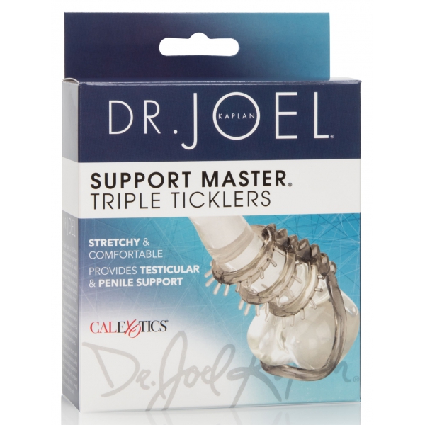 Soporte de anillo de pene triple Master