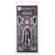 Vibrating Heated Nipple Teaser Black